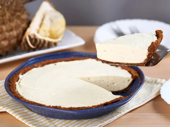 Creamy Durian Pie