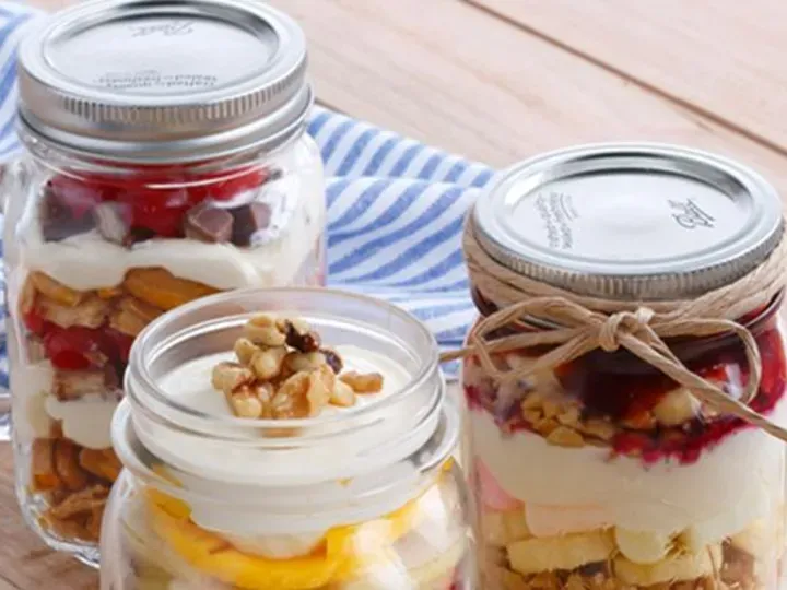 Creamy Cherry Choco Nut Yummy Crumble