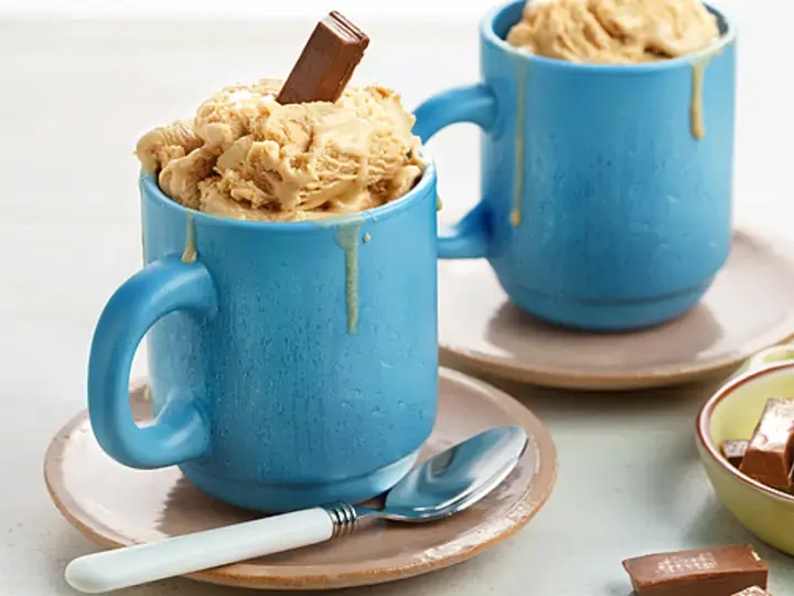 Homemade KITKAT Ice Cream