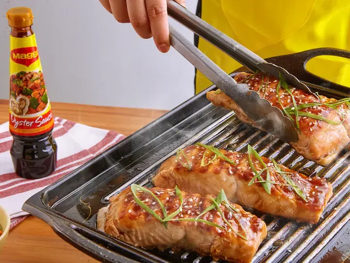 Oystar Salmon Teriyaki