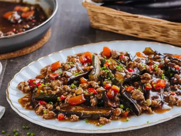 Minced Pork with Eggplant