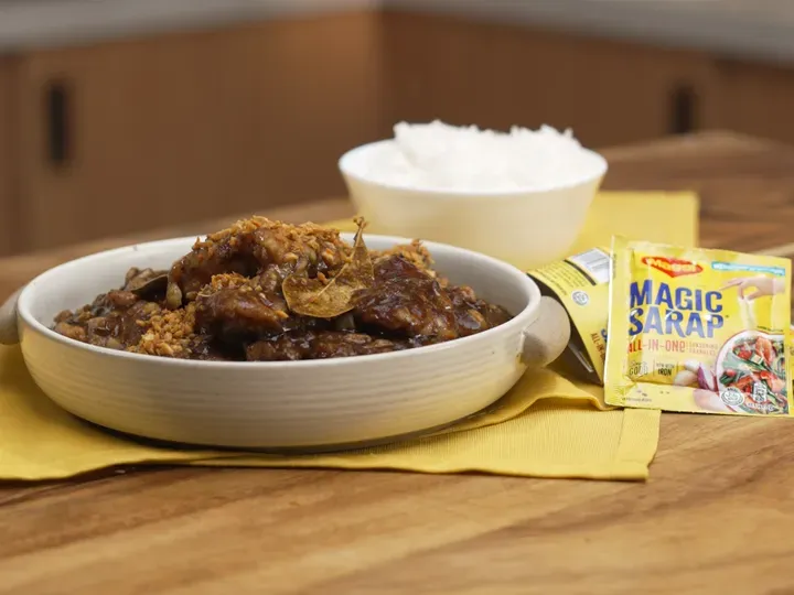 Adobong Manok with Liver Sauce