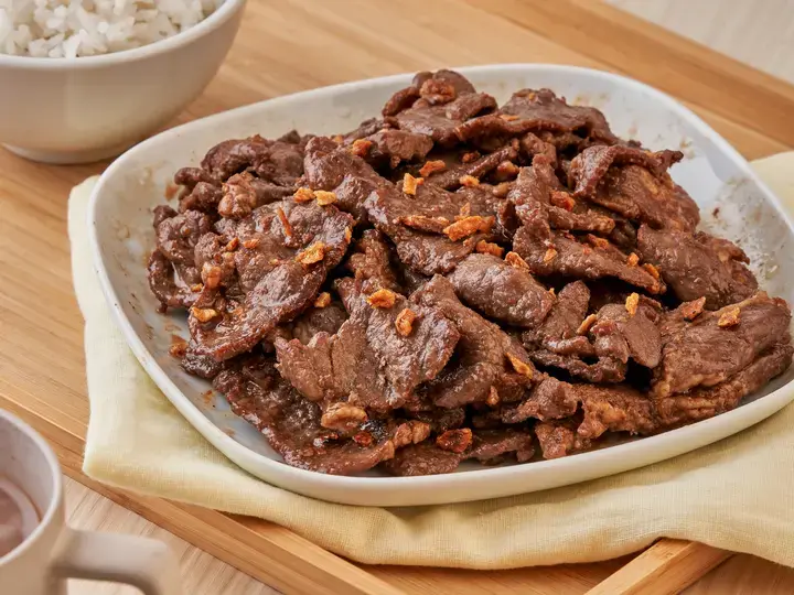 Sweet and Spicy Beef Tapa