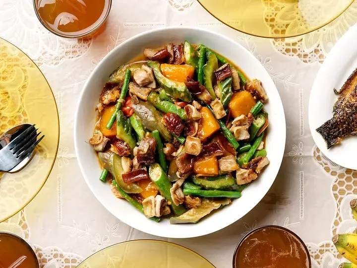 Pinakbet with Lechon