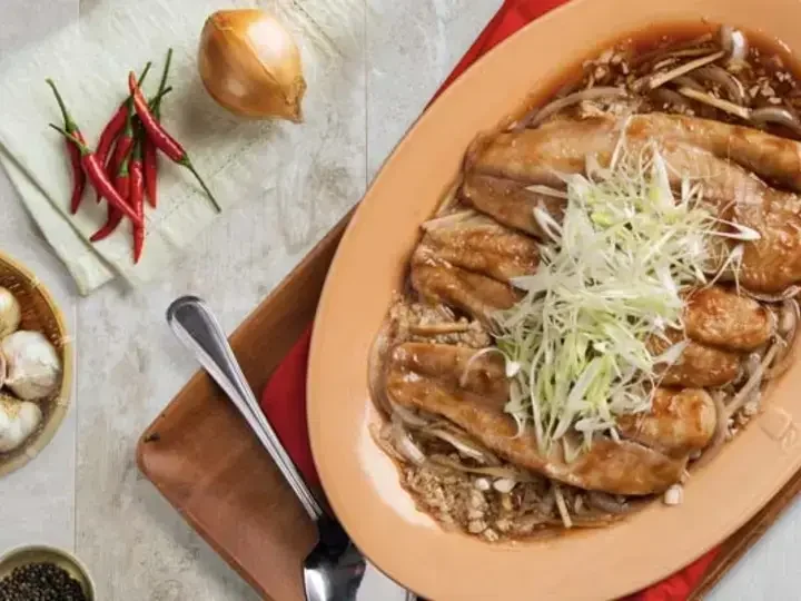 Oriental Steamed Fish