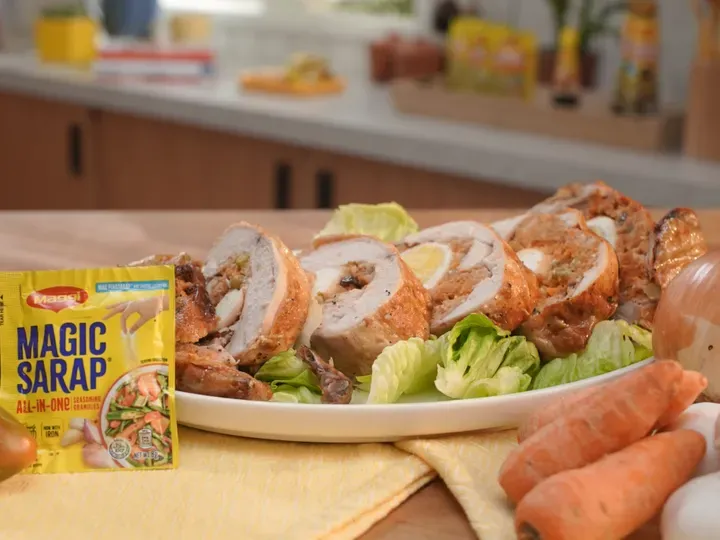 Traditional Rellenong Manok