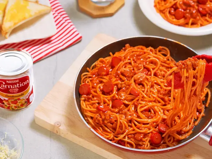 Sweet Filipino Spaghetti