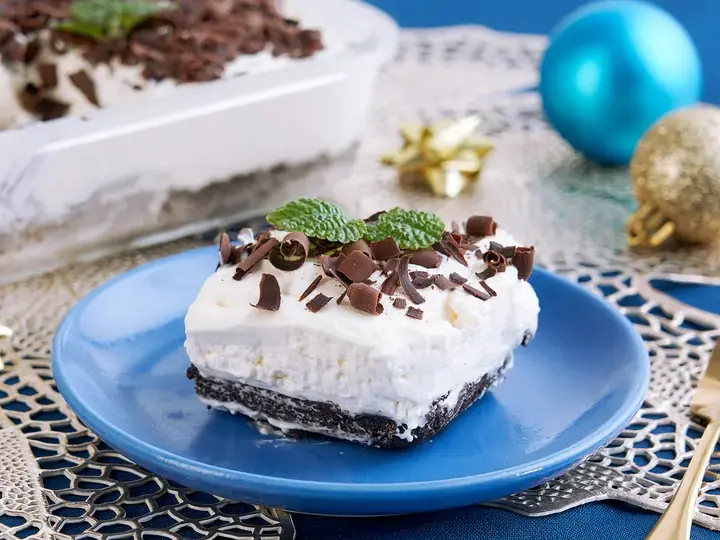 Creamy Mint Chocolate Ref cake