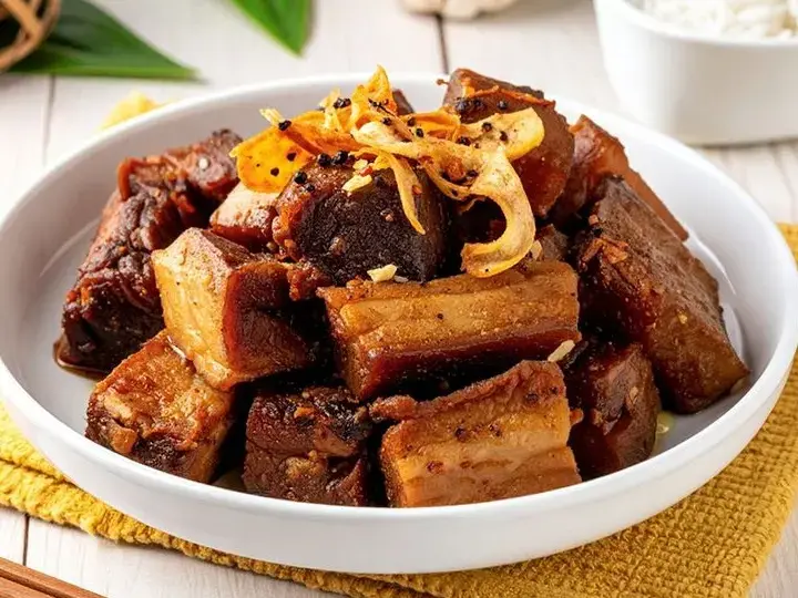 Visayas-style Pork Adobong Puti
