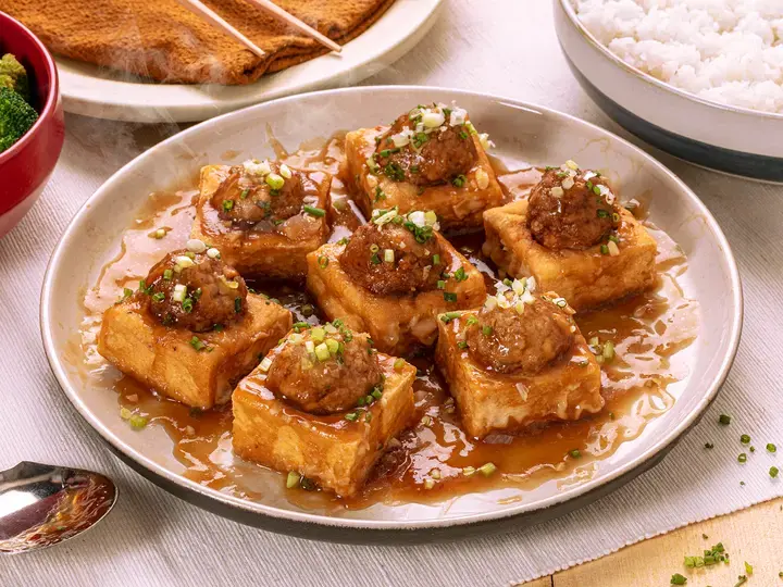 Oystar Stuffed Tofu