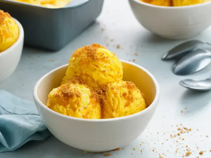 Mango Graham Ice Cream
