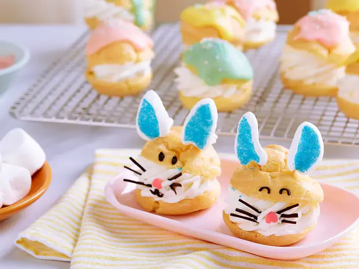 Easy Bunny Cream Puffs