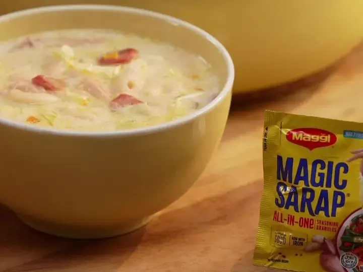 Leftover Roast Chicken Sopas