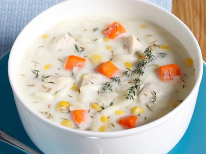 Creamy Chicken Corn and Orozo Soup Recipe | Create with NESTLÉ®