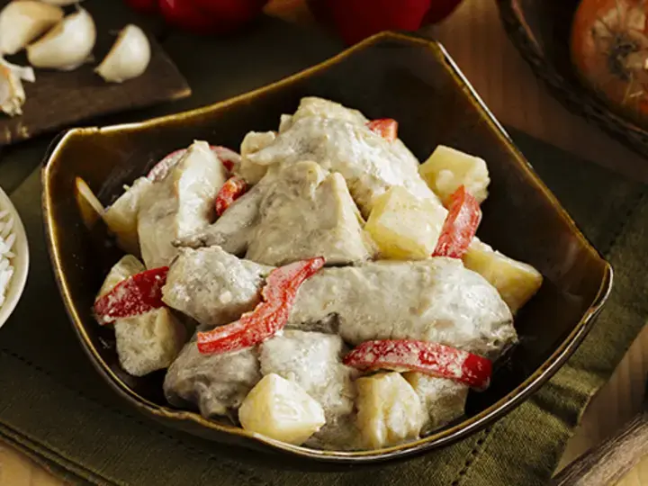 creamy and sunny pininyahang manok