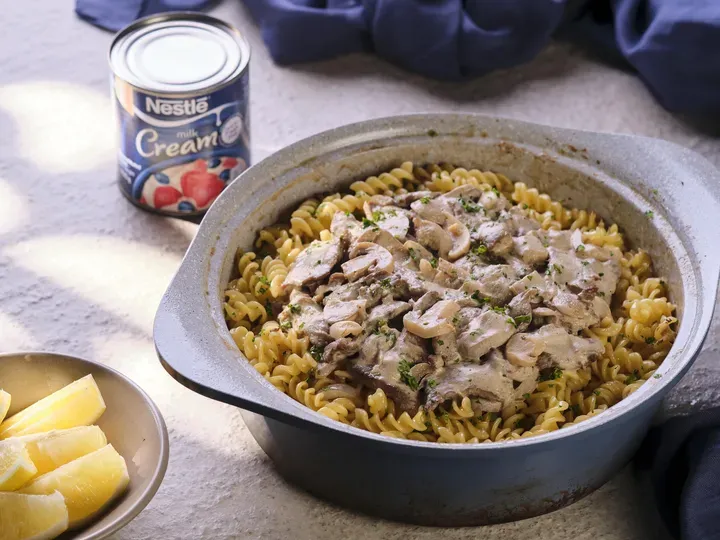 Beef stroganoff