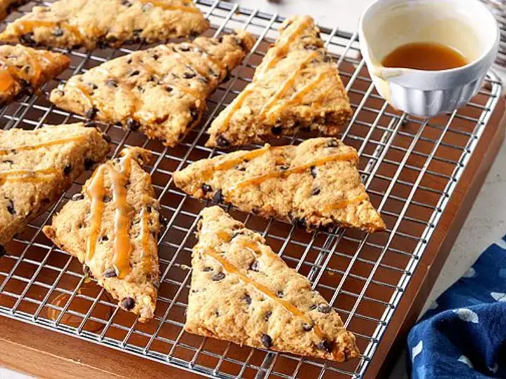 choco peanut butter scones