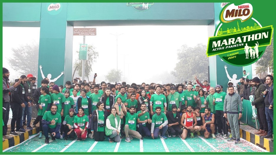 Milo Marathon Banner