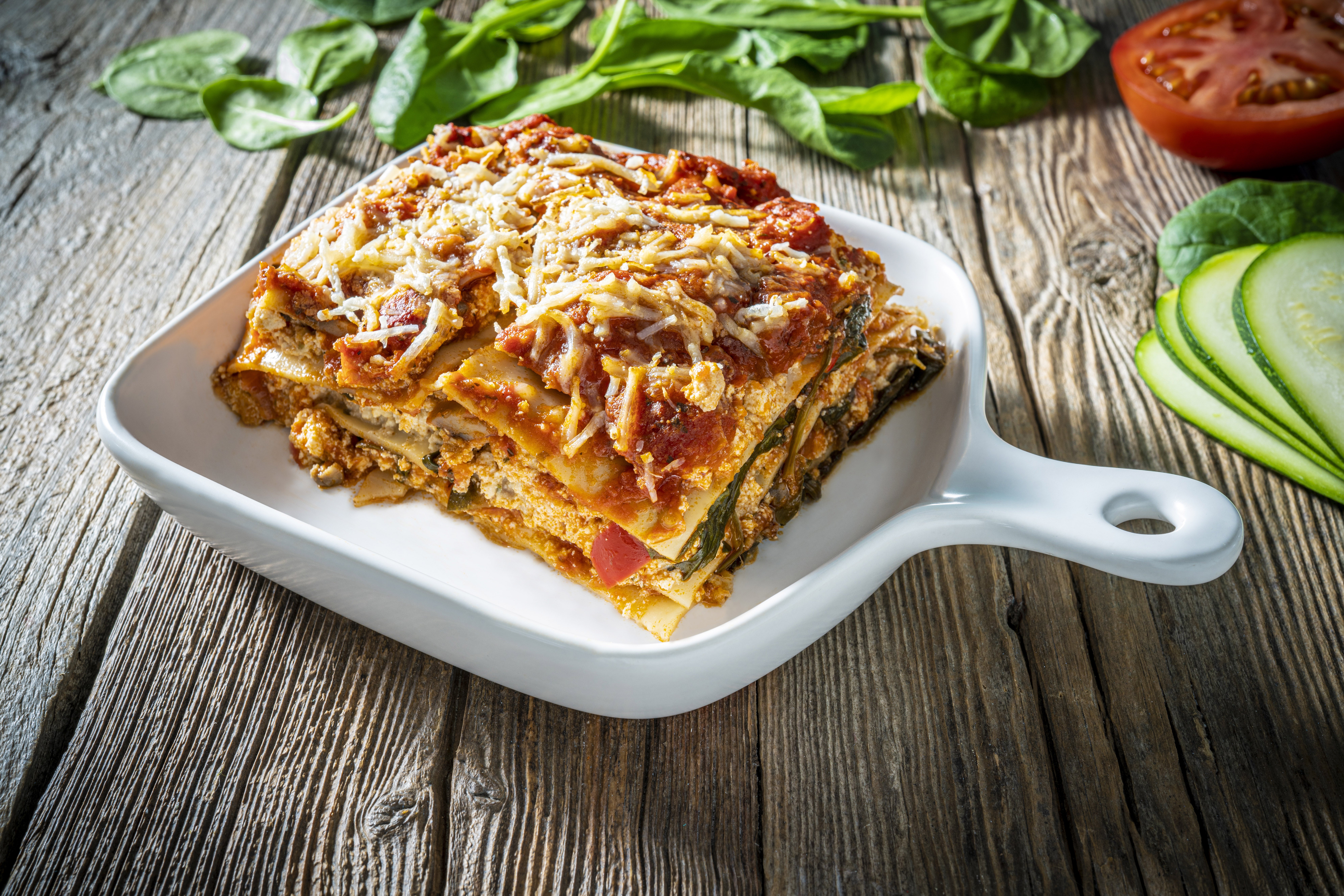 Sausage and Sweet Potato Zucchini Lasagna