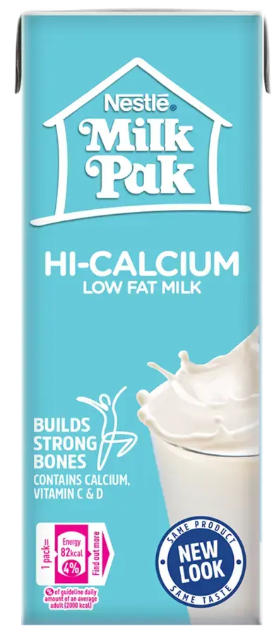 NESTLÉ NESVITA MILKPAK Hi-Calcium Low Fat Milk 200ml