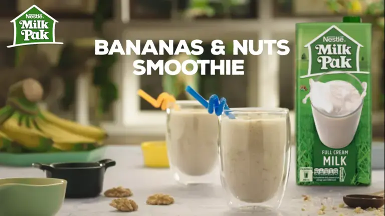 Banana and Nut smoothie