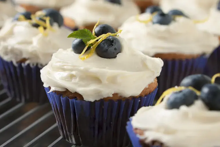 Lemon Blueberry Cupcakes