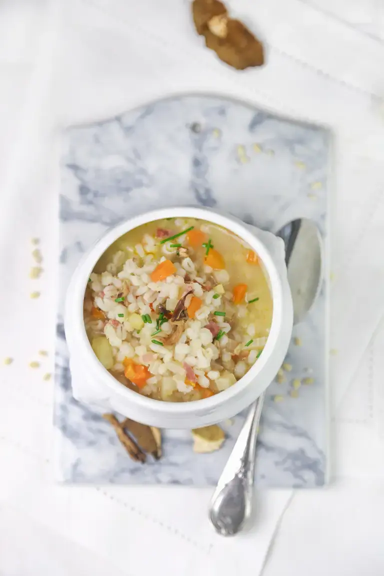mushroom and barley soup