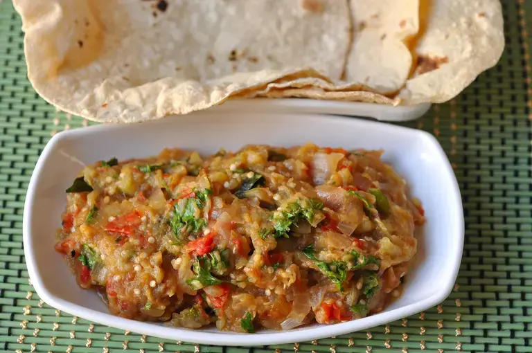 Eggplant Bharta Curry