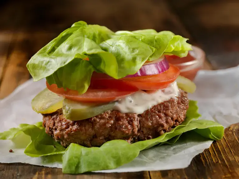 California Burger lettuce wraps