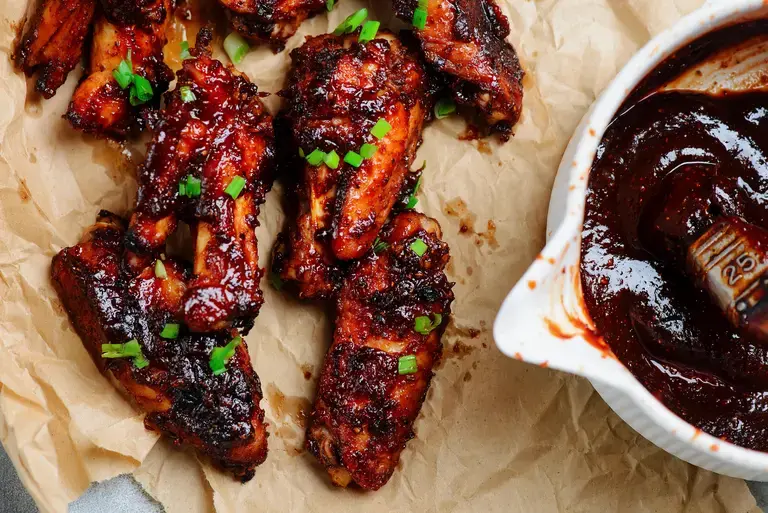Honey BBQ wings
