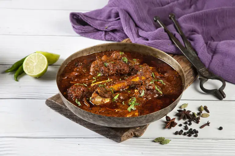 Buttery Mutton Handi