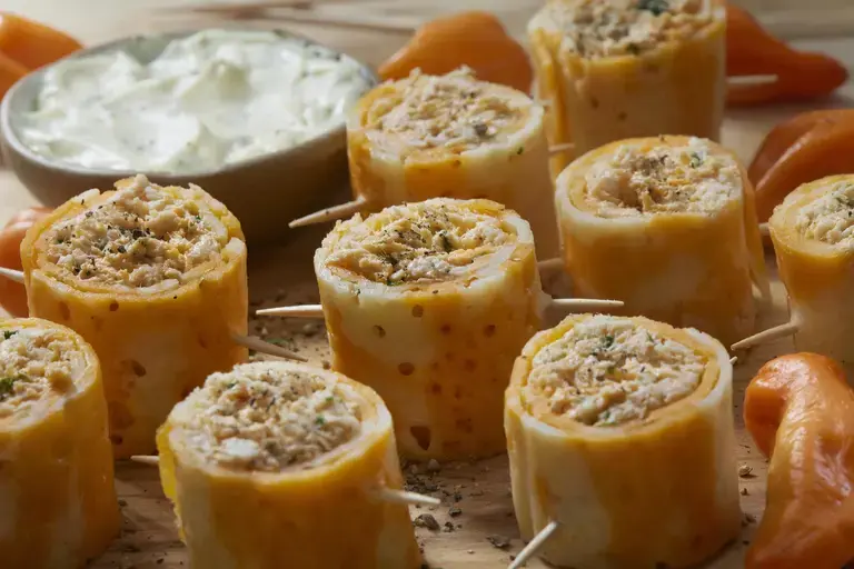 chicken pinwheel rolls