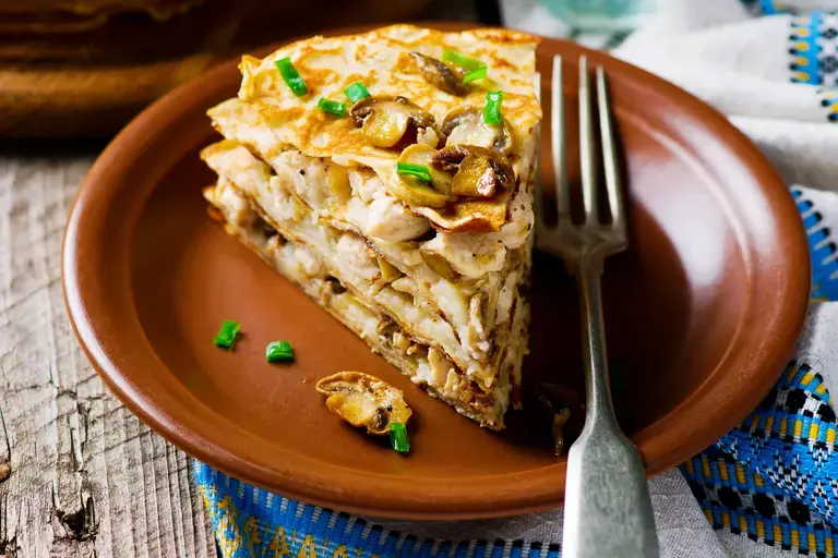 Chicken and Mushroom Pasta Bake