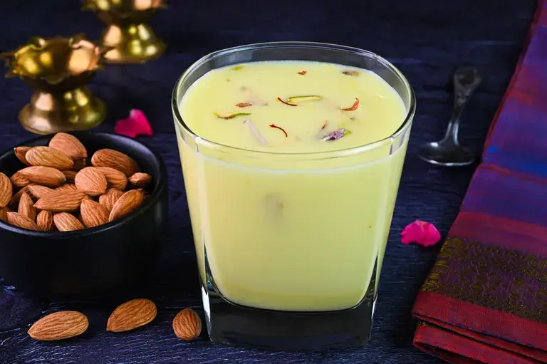 saffron lassi