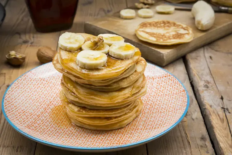 baby banana pancake