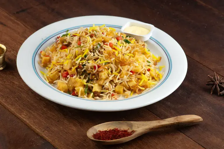 Aloo ki tahri- potato rice