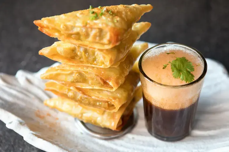 chicken samosa