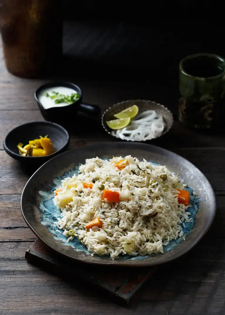 Chicken Moti Pulao