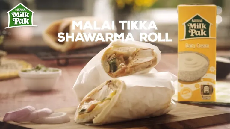 Malai Tikka Roll