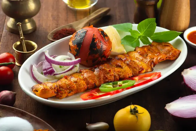 Tandoori Chicken Tikka Kebab