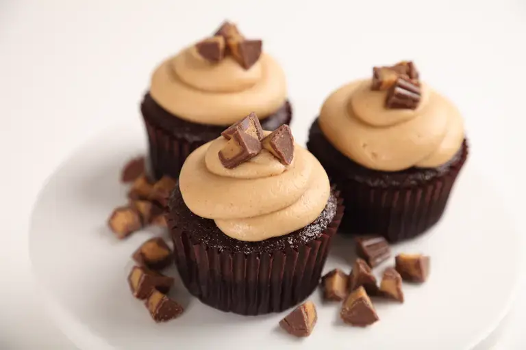 Peanut Butter Chocolate Cupcakes