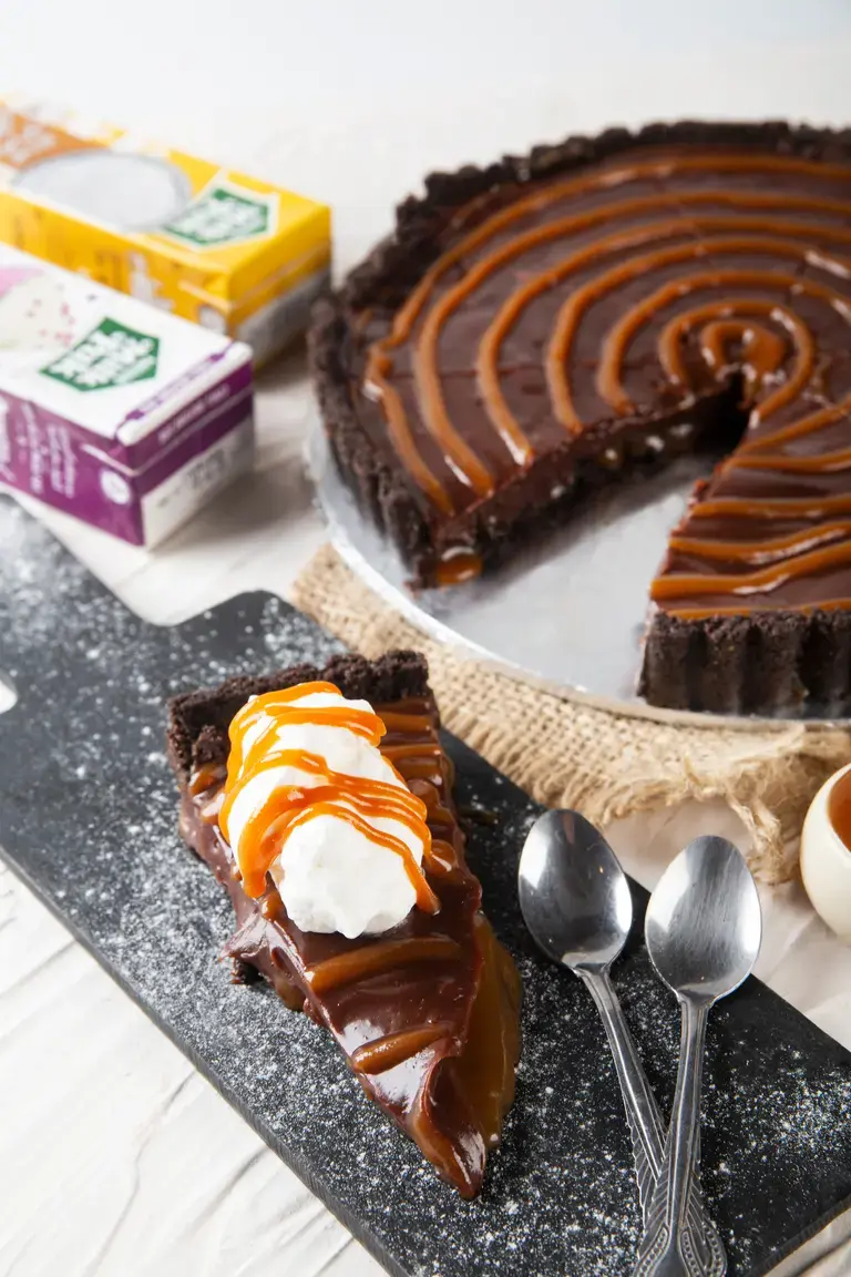 chocolate gnache pie