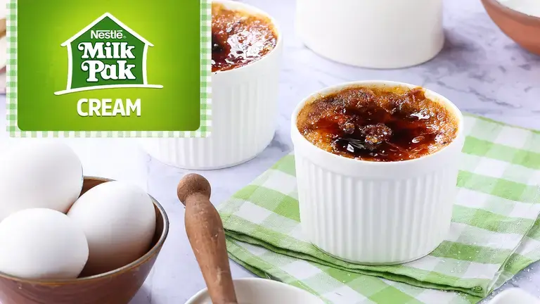 Honey Infused Creme Brûlée Bars