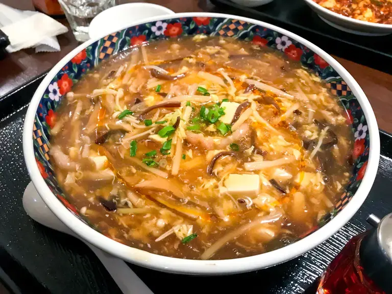 Hot and sour Chicken Soup