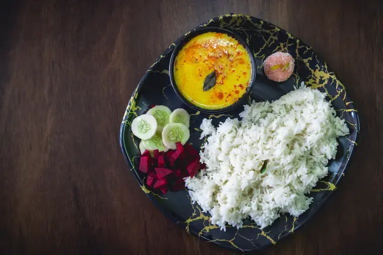 Kashmiri Daal Chawal