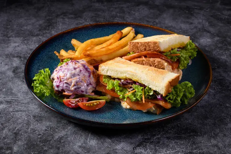 Teriyaki chicken sandwich