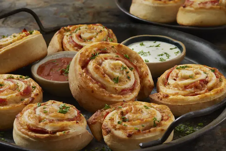 Turkey and Sun-Dried Tomato Pinwheel Wraps