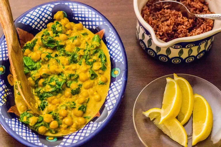 Creamy Butter Chanay