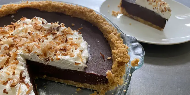 Coconut Chocolate Pie