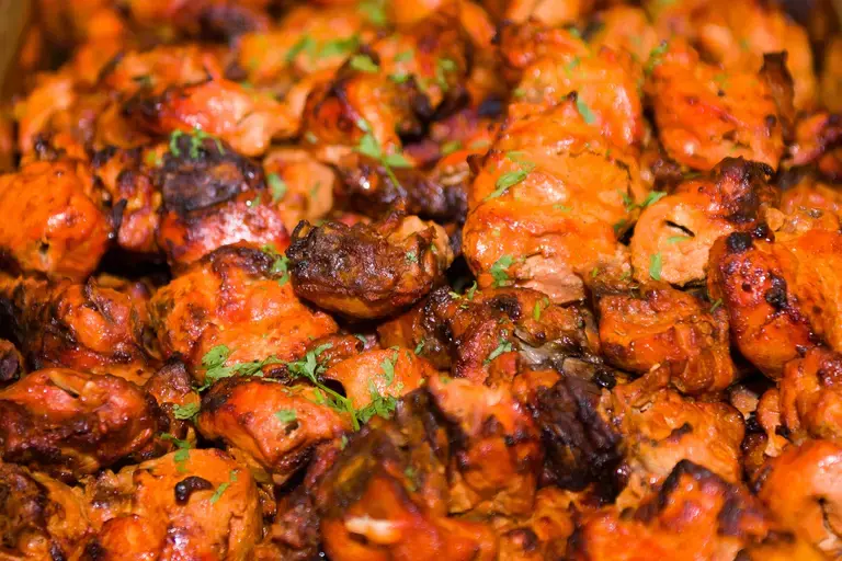 Chicken Cooked in Ghee